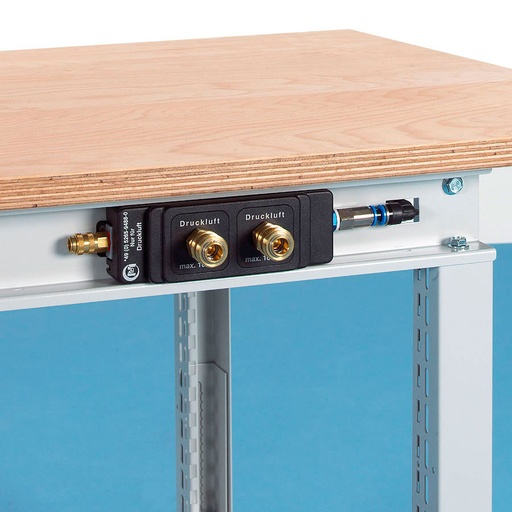 [039937] Caja de enlaces con 2 tomas neumáticas y manguera de 3 mts