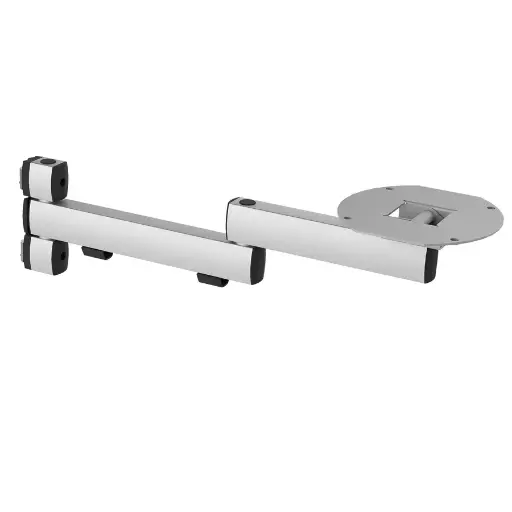 [050804] Brazo metálico articulado para soporte de bandeja - Dim. brazo: 230-175 mm - Aluminio