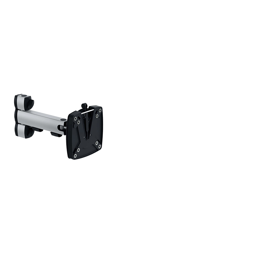 [050798] Brazo metálico articulado con soporte VESA para monitor - Dim. brazo: 145 mm - Aluminio
