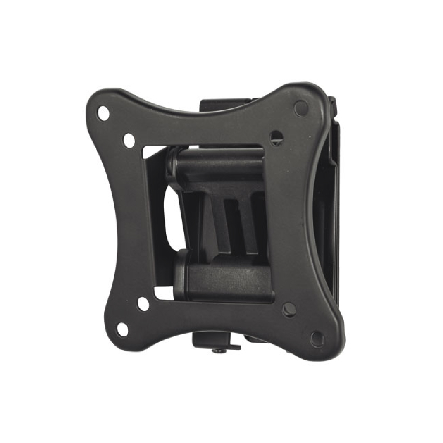 [050716] Soporte para monitor de 10" a 32" en pared o panel perforado - Dim.: 122x122 mm - negro