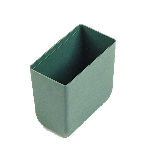 [003768] Cubeta divisora interna plástica serie Servo - Dim.: 51x92x79h mm - Verde