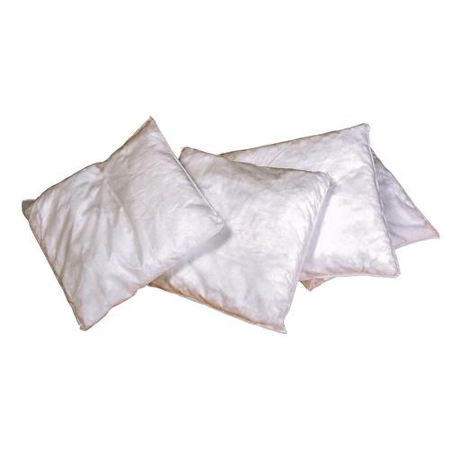 [009278] Pack de 24 almohadas absorbentes para aceites - Dim.: 300x300 mm - Blanco