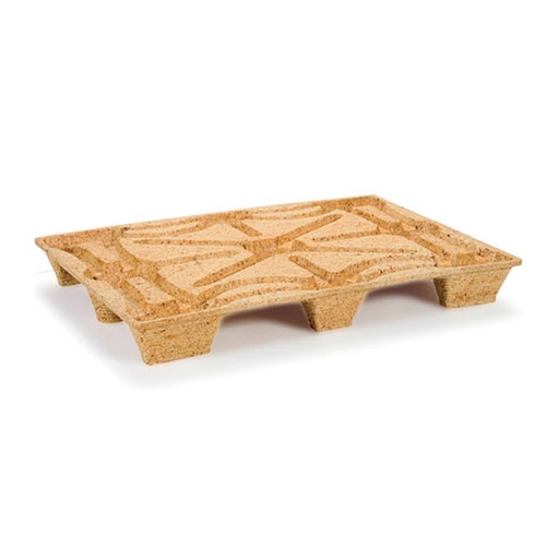 [012134] Palet de madera de fibra prensada - Dim.: 1200x800x135h mm - Euro size