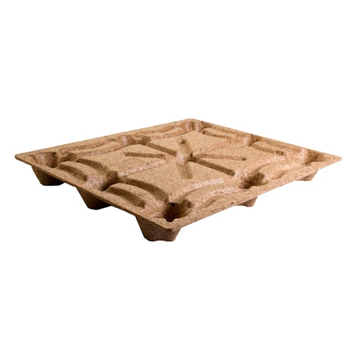 [012135] Palet de madera de fibra prensada - Dim.: 1200x1000x135h mm - Americano