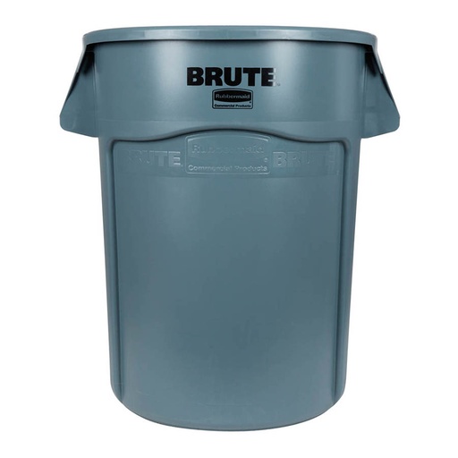[012256] Contenedor plástico BRUTE de 166,5 lts. para recogida de basuras - Dim.: Ø 610x800h mm - Gris
