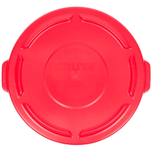 [012264] Tapa para basurera BRUTE de 121,1 lts. - Dim.: Ø 565x35h mm - Rojo