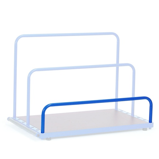 [014865] Divisor tubular para carro - Dim.: 1600x300h mm - Azul ral 5007