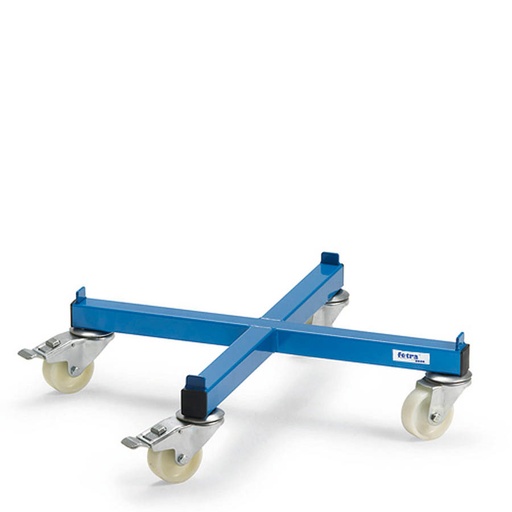 [015062] Rodador de bidones de 200 litros - Dim.: Ø650 x 125h mm - Azul Ral 5007