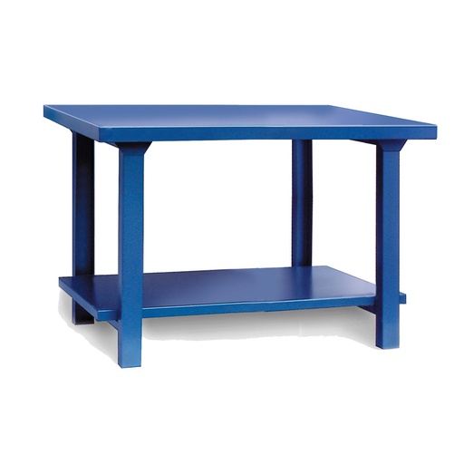 [015461] Banco de trabajo para grandes cargas (grueso chapa 2 mm) - Dim.: 1500x800x900h mm - Azul ral 5019