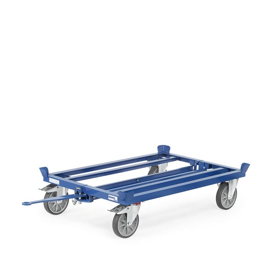 [015659] Kit de fijación retráctil para enganche a remolque de rodador para palets - Azul Ral 5007