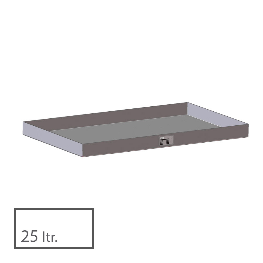 [016469] Cubeta colectora 25 l - Dim.: 940x470x60h mm - acero galvanizado