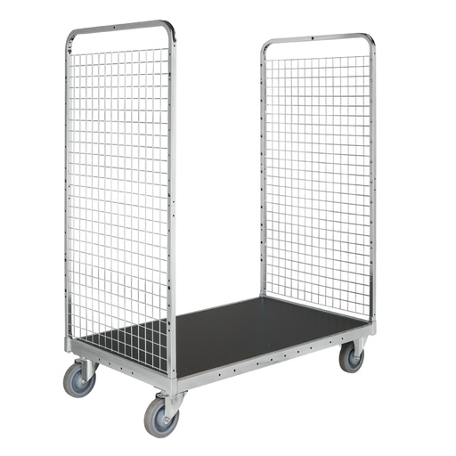 [017801] Carro de malla para picking y distribución vacío (configurable) - Dim. plataforma 1200x800h mm - Galvanizado