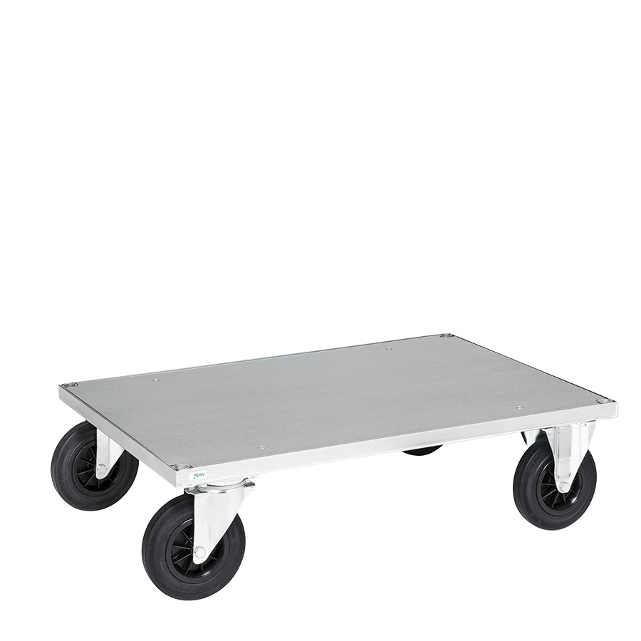 [017858] Carro de plataforma - Dim. plataforma: 1200x800 mm - Galvanizado