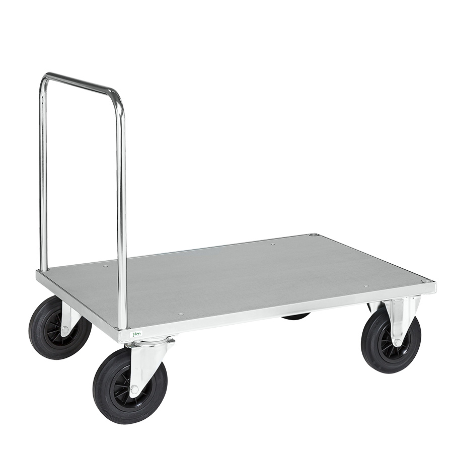 [017860] Carro de plataforma - Dim. plataforma: 965x700 mm - Galvanizado