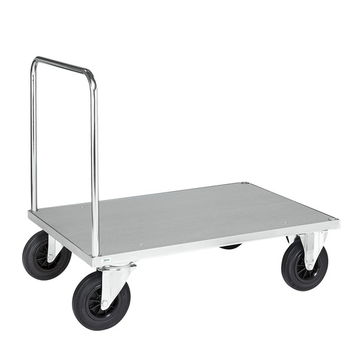 [017860] Carro de plataforma - Dim. plataforma: 965x700 mm - Galvanizado