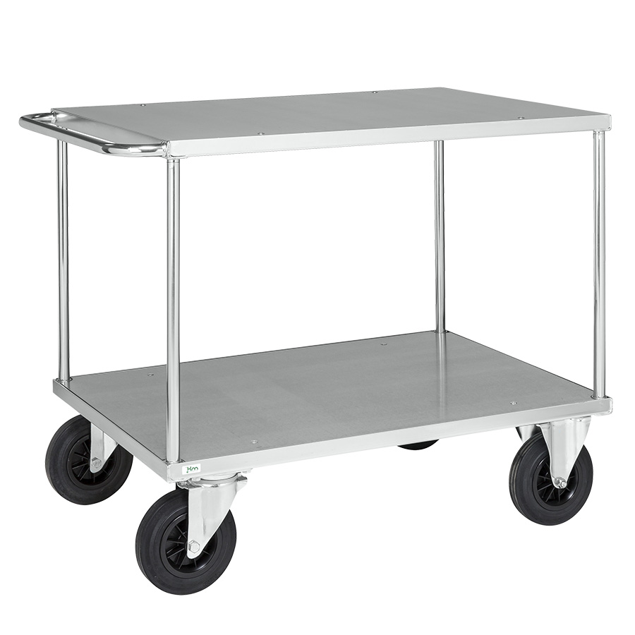 [017886] Carro de plataforma - Dim. plataforma: 1200x800 mm - Galvanizado