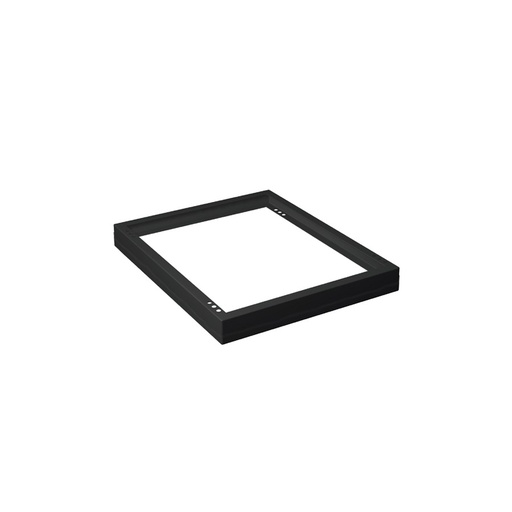 [020221] Zócalo metálico para armario - Dim.: 564x693x100h mm - Negro ral 9005