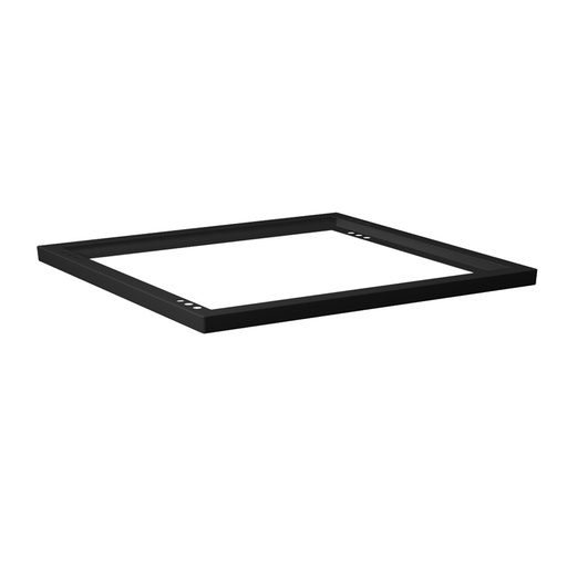 [020229] Zócalo metálico para armario - Dim.: 1023x572x50h mm - Negro ral 9005
