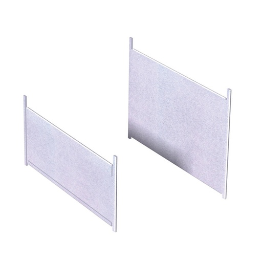 [020568] Divisor entre estantes de profundidad 500 mm, distancia entre estantes de 165 mm - Galvanizado