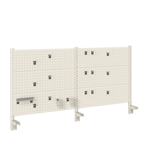 [022426] Panel vertical para banco de trabajo - Dim.: 2000x935h mm - Gris ral 7035