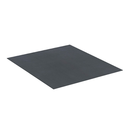 [025017] Recubrimiento de caucho - Dim.: 507x550x2h mm - Negro