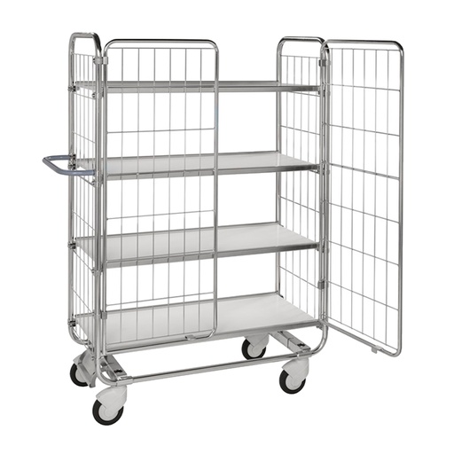 [039389] Par de puertas de malla para carro de picking y distribución de 1200x425 mm