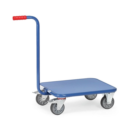 [039635] Base rodante porta cajas con tirador - Dim. plataforma 600 x 500h mm - Azul Ral 5007