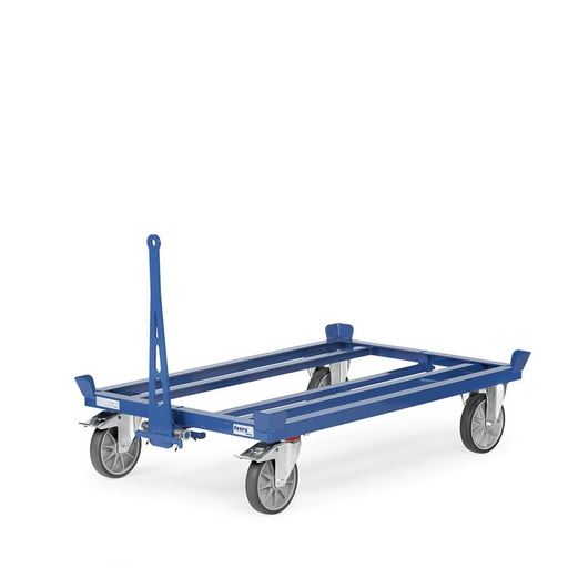 [039680] Kit de fijación abatible para enganche a remolque de rodador para palets - Azul Ral 5007