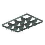 Divisor superior de parrilla para caja Basicline de 600x400 mm BCCF-45443