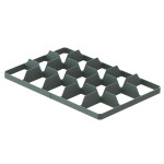 Divisor inferior de parrilla para caja Basicline de 600x400 mm BCCF-45444