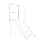 Barandilla frontal para escalera con descansillo FGBK-46042