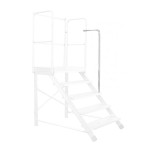 Pasamanos por un lado para escalera con descansillo FGBK-46036