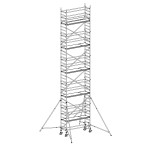 Andamio móvil modular con estabilizadores y 5 plataformas FHFL-49941