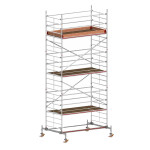 Andamio de aluminio con traviesas de apoyo FHDC-49840
