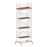 Andamio de aluminio con traviesas de apoyo FHDC-49842