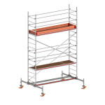 Andamio de aluminio con traviesas de apoyo FHDB-49828