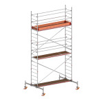 Andamio de aluminio con traviesas de apoyo FHDB-49829