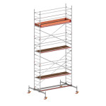 Andamio de aluminio con traviesas de apoyo FHDB-49830