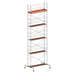 Andamio de aluminio con traviesas de apoyo FHDB-49833