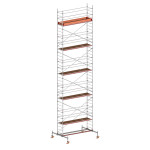 Andamio de aluminio con traviesas de apoyo FHDB-49834