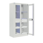Armario metálico de puertas batientes CBBF-24301