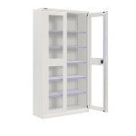 Armario metálico de puertas batientes para taller CBBD-24289