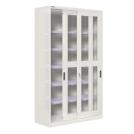 Armario metálico de puertas correderas, ventana y 5 est. CBCC-24359