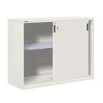 Armario metálico de puertas correderas con 1 estante CBCD-24820