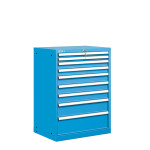 Cajonera metálica con 9 cajones CCFD-21389