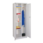 Armario de limpieza escobero con 2 puertas y cerradura CBGD-42547