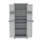 Armario de plástico con 2 puertas CBGF-16324