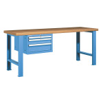 Banco de trabajo con patas y cajones CDFF-45617