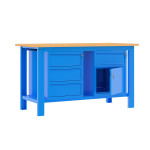 Banco de trabajo con encimera madera CDCF-49334