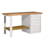 Mesa de taller con pata y cajonera CDFD-25766